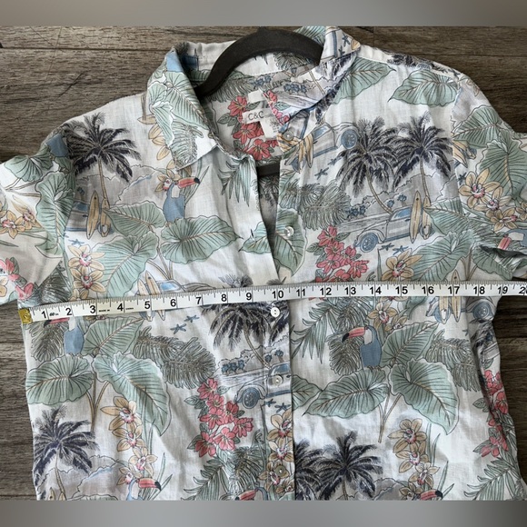 C&C Linen dress Medium - Picture 2 of 2